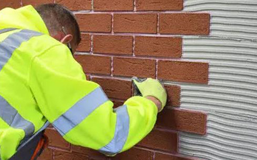 brick-clad